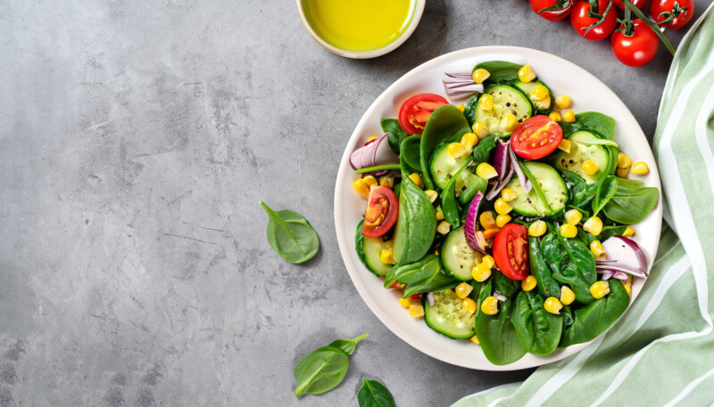 Plate of a Healthy Meal