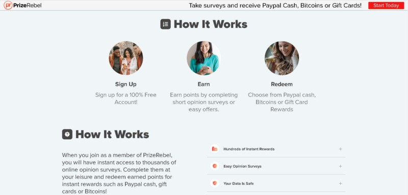 How PrizeRebel Works