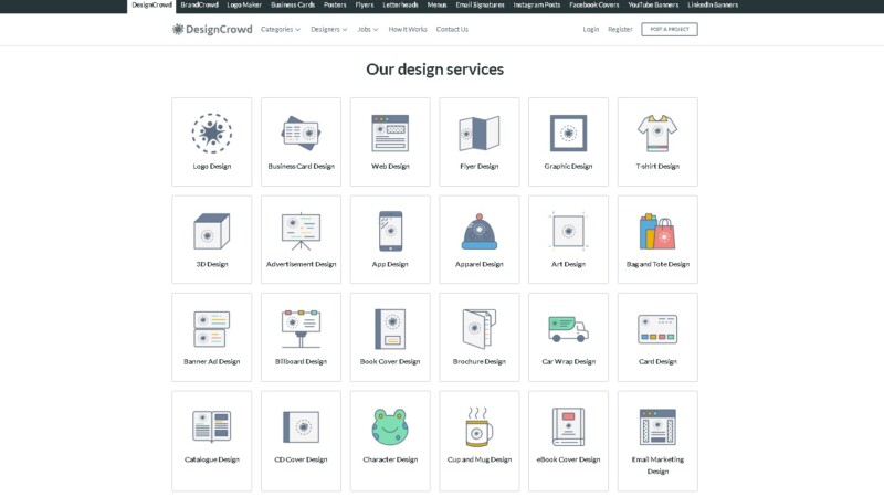 DesignCrowd Design Services