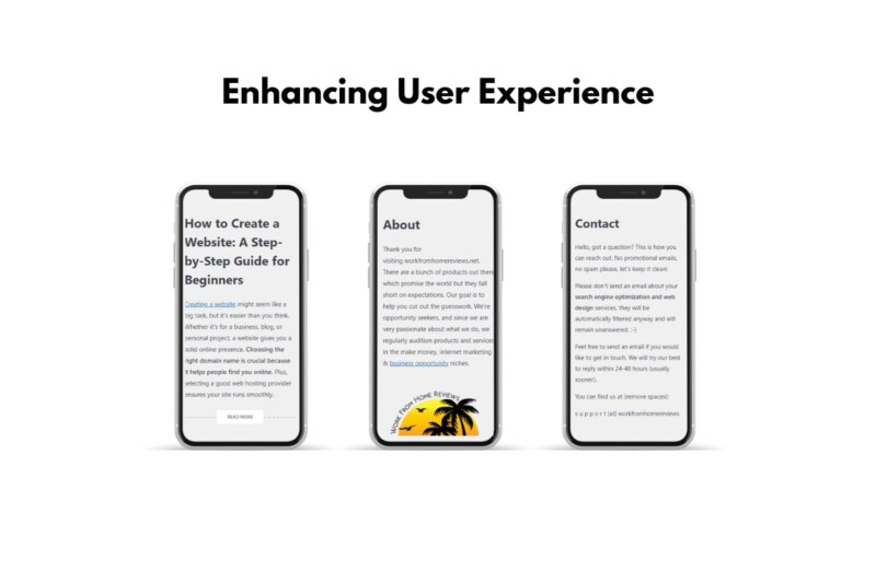 Enhancing Mobile User Experience