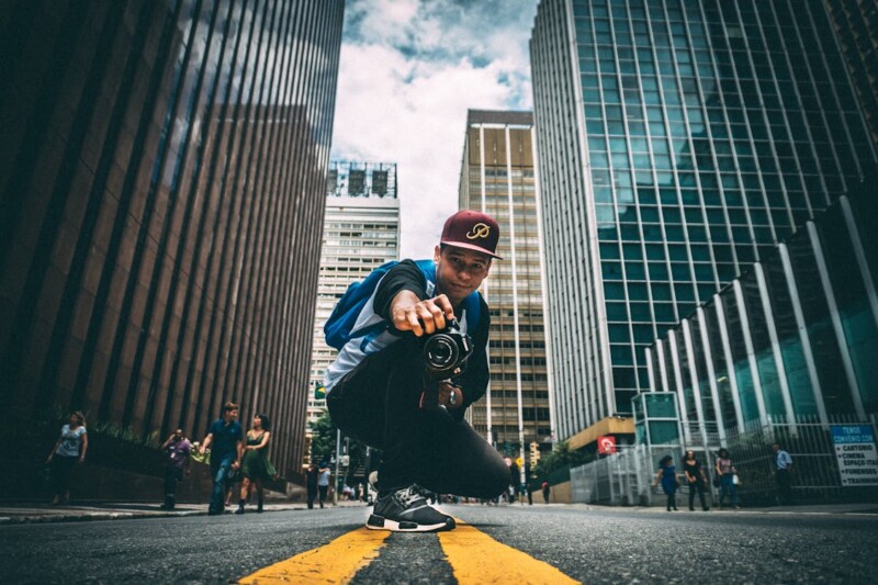 Portrait of  a street photographer