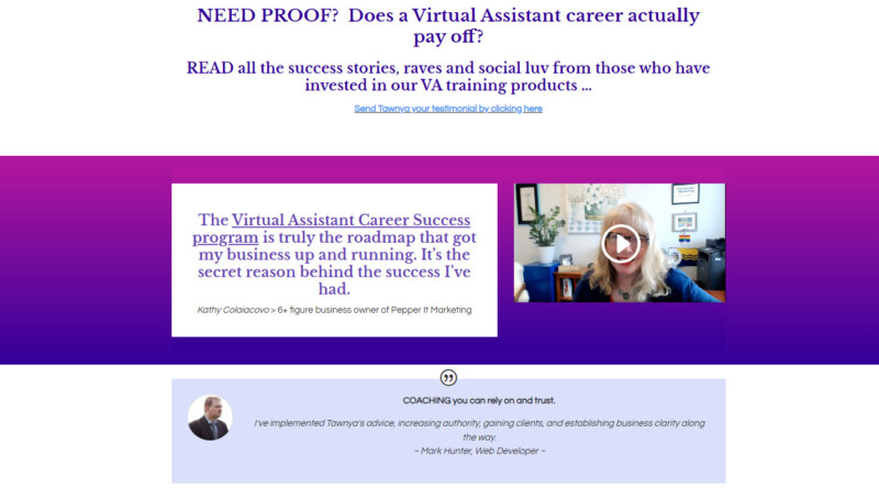 Virtual Assistant Networking Association Reviews and Testimonials